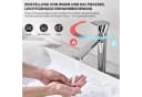 HOMELODY Waschtischarmatur Einhebelmischer Chrom 3/8 Anschluss Bild 1