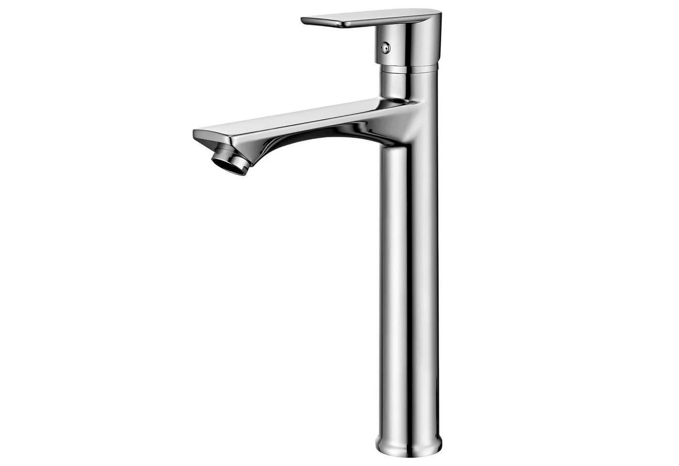 HOMELODY Waschtischarmatur Einhebelmischer Chrom 3/8 Anschluss - Bild 2