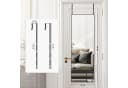 LUNAMIRROR Wandspiegel Aluminiumrahmen HD Glas Schwarz Bild 3