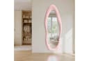 LUNAMIRROR Ganzkörperspiegel Organisch Samt Beige/Rosa Bild 1