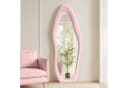 LUNAMIRROR Ganzkörperspiegel Organisch Samt Beige/Rosa Bild 2