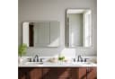 LUNAMIRROR Wandspiegel mit abgerundeten Ecken, Aluminiumrahmen, HD-Spiegelglas Bild 3