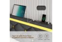 MSMASK Polsterbett mit USB-Ladestation und LED-Beleuchtung Grau Bild 5