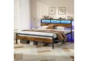 MSMASK Metallbett mit LED-Beleuchtung und USB-Ladestation Bild 3