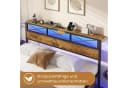 MSMASK Metallbett mit LED-Beleuchtung und USB-Ladestation Bild 5