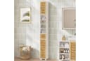 MSMASK Hochschrank Badezimmerschrank 22x20x180 cm Holzfarben Bild 3
