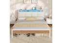 KIMENICH Polsterbett 160x200 mit LED & Ladestation Bild 3