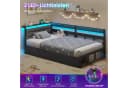 KIMENICH Daybett Schlafsofa LED-Beleuchtung USB-Ladestation Bild 5
