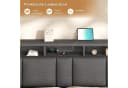 MSMASK Polsterbett Dunkelgrau mit LED & Steckdosen Bild 5