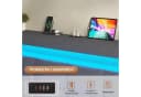 MSMASK Polsterbett mit LED und USB Stauraum Bild 5