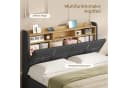 KIMENICH Polsterbett Grau mit LED-Beleuchtung & Stauraum Bild 5