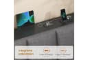 KIMENICH Jugendbett Schwarz mit LED, USB & 7 Schubladen Bild 5