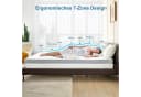 Vesgantti Matratzen Topper 7,5 cm Gel Memoryschaum H2-H3 90x200 cm Bild 3