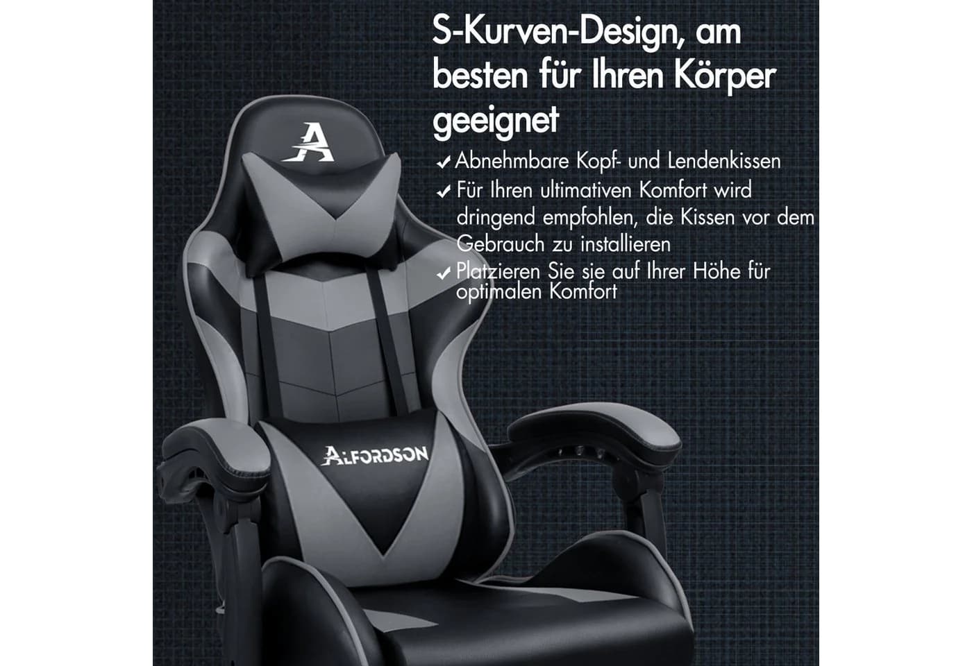 Gaming-Stuhl Vogler-Reihe - Bild 4