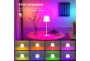 skelo LED Tischleuchte RGB 3 Farbtemperatur Dimmbar Bild 3