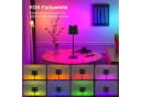 skelo LED Tischleuchte Kabellos Touch Dimmbar RGB 3 Farbtemperatur Schwarz Bild 3