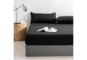 Good Nite Spannbettlaken Schwarz 30 cm Steghöhe Bild 1