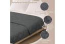 Good Nite Gewichtsdecke Grau 6 kg Anti-Stress Therapiedecke Bild 5