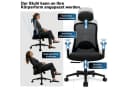 Ergonomischer Bürostuhl mit Netzbezug und Memory-Schaum Bild 1