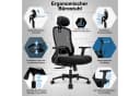 Ergonomischer Bürostuhl mit Netzbezug und Memory-Schaum Bild 4