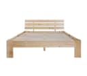 KLAM HOME Bettgestell Doppelbett Massivholz 140x200 cm Bild 1