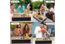 ElitVita Tabletttisch Couchbar Sofatablett Snackbox mit Snackschalen Saucenschalen Bild 3