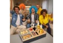 ElitVita Tabletttisch Couchbar Sofatablett Snackbox mit Snackschalen Saucenschalen Bild 4