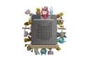 Holzura Kinderregal Grau Toniebox Regal für Toniefiguren Ladestation Bild 2