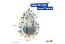 Holzura Tonie Regal Die Maus Blau Magnetisch Bild 1