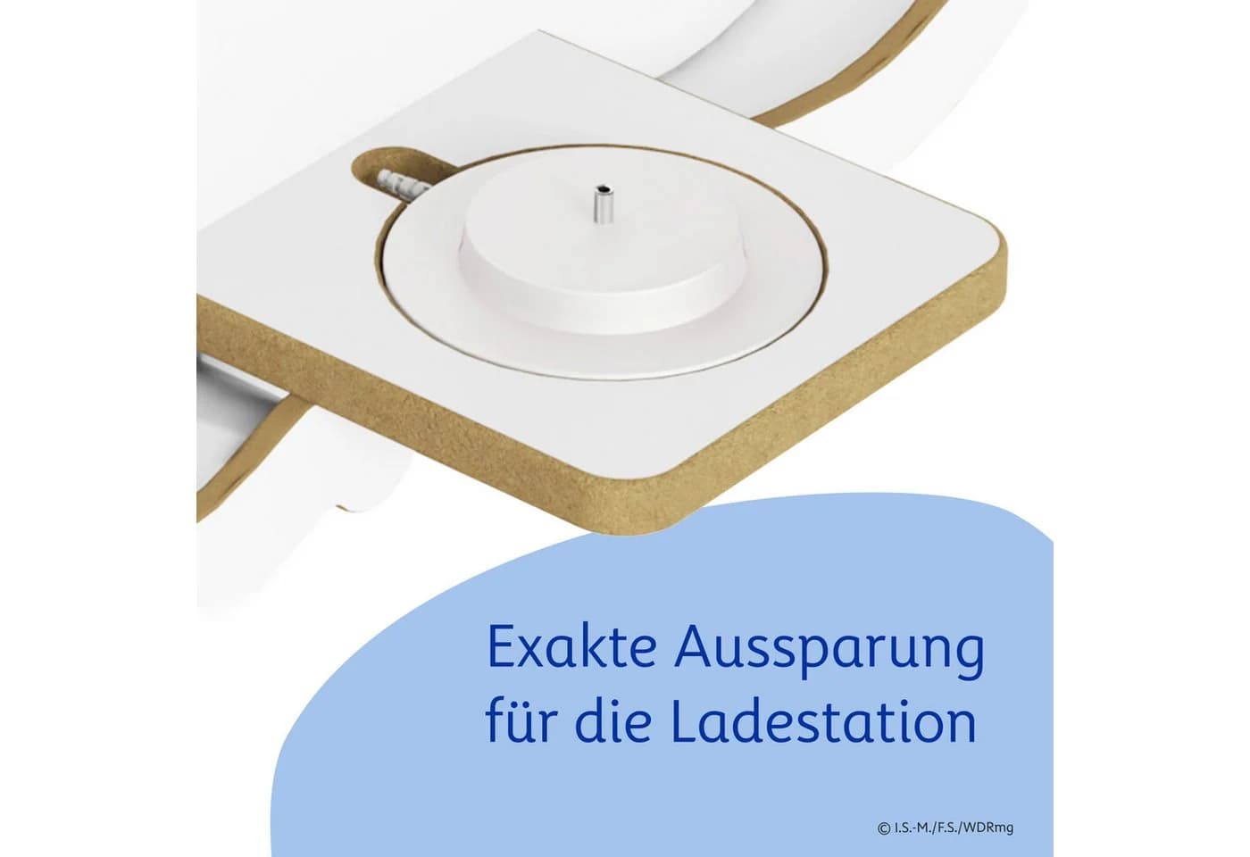 Holzura Tonie Regal Die Maus Blau Magnetisch - Bild 3