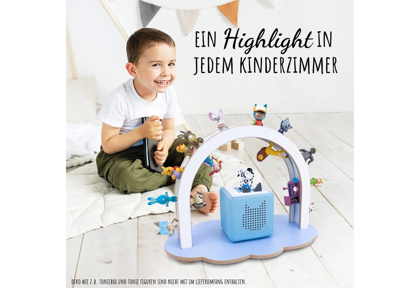 Holzura Kinderregal Tonie-Standregal Magnetischer Rand - Bild 3