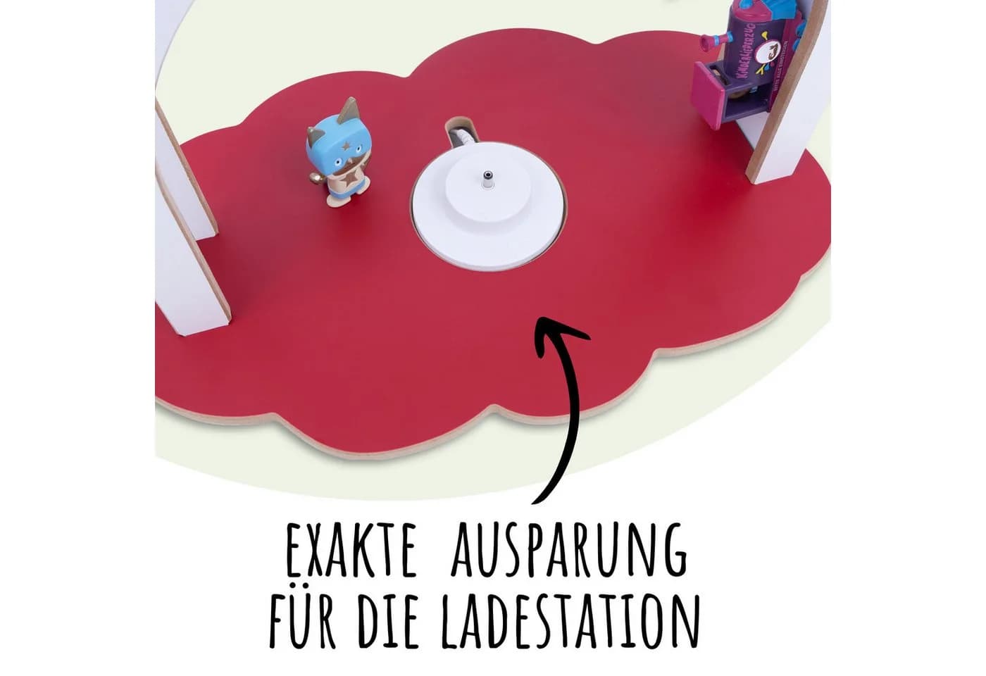 Holzura Kinderregal Tonie-Standregal Magnetischer Rand - Bild 5