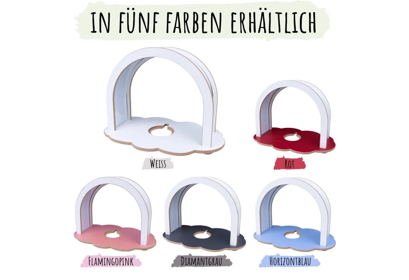 Holzura Tonie-Standregal Kinderregal Weiß - Bild 4