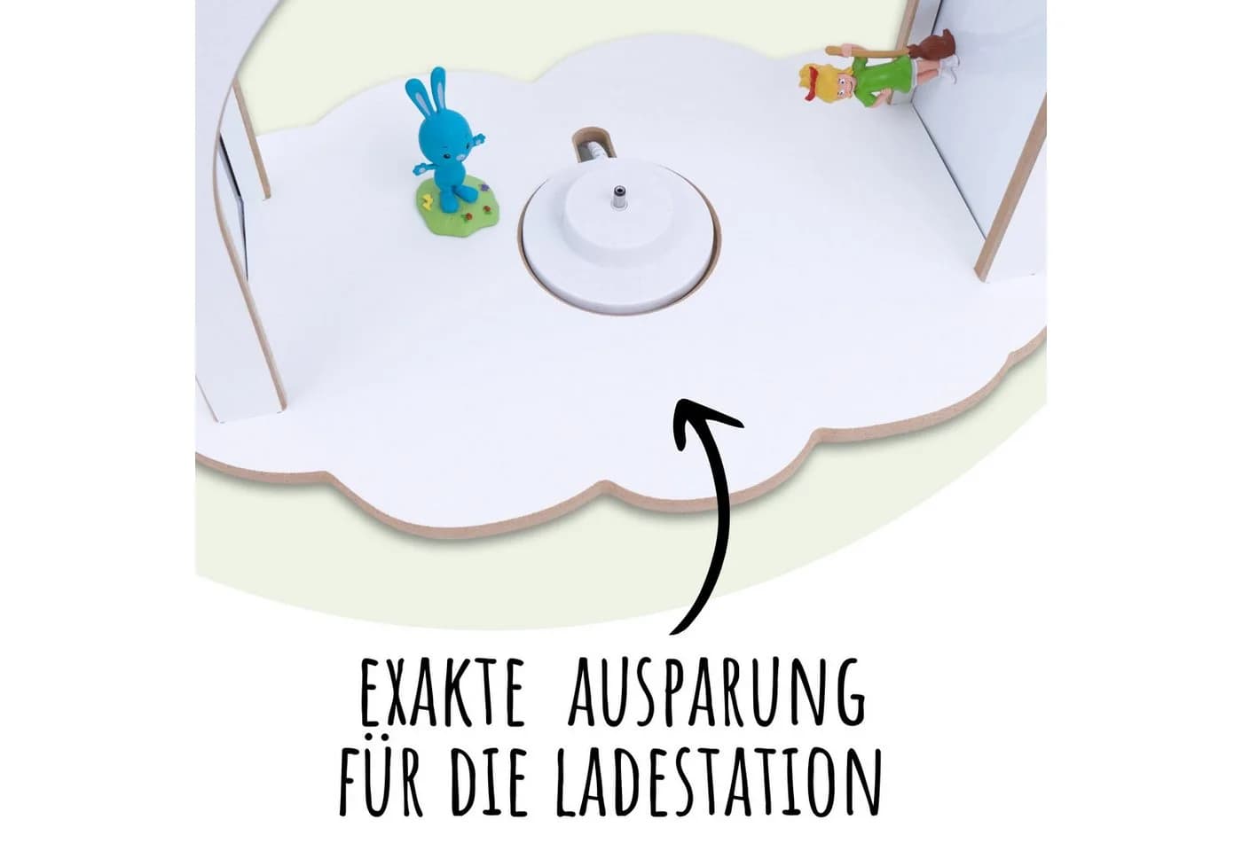 Holzura Tonie-Standregal Kinderregal Weiß - Bild 5