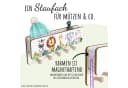Holzura Kindergarderobe aus Holz mit Ablage und magnethaftendem Rahmen Bild 1