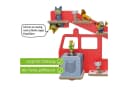 Holzura Kinderregal Tonieregal Feuerwehr Design für Toniebox und Figuren Bild 4
