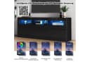 Fine Life Pro TV-Schrank Lowboard Schwarz Hochglanz mit LED-Beleuchtung Bild 1