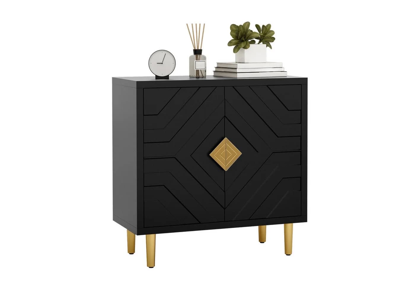 HOLTICO Sideboard Schrank für Wohnzimmer, Küche, Schlafzimmer - Bild 2