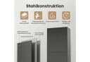 LHForgetech Metallschrank 4 Türen mit Zahlenschlösser Schwarz Bild 5