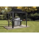 Sojag Pavillon Messina 6x8 BBQ Grillpavillon Aluminium Stahl Bild 1