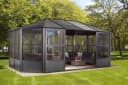 Pavillon SOJAG Charleston 12x18 Anthrazit Aluminium Bild 4