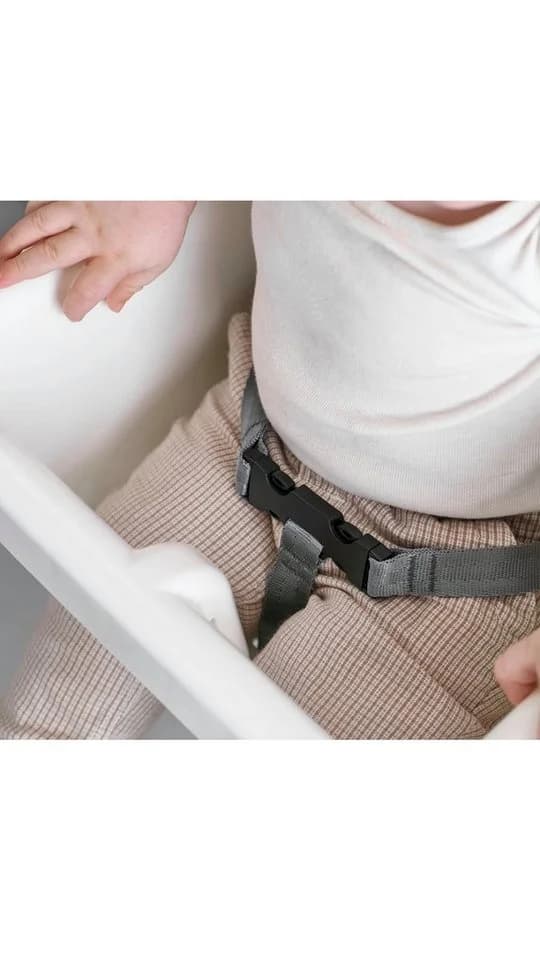 IKEA ANTILOP Kinderstuhl mit Tablett Weiß