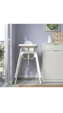IKEA ANTILOP Kinderstuhl mit Tablett Weiß Bild 4