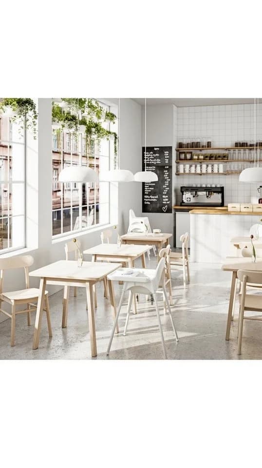 IKEA ANTILOP Kinderstuhl mit Tablett Weiß - Bild 5
