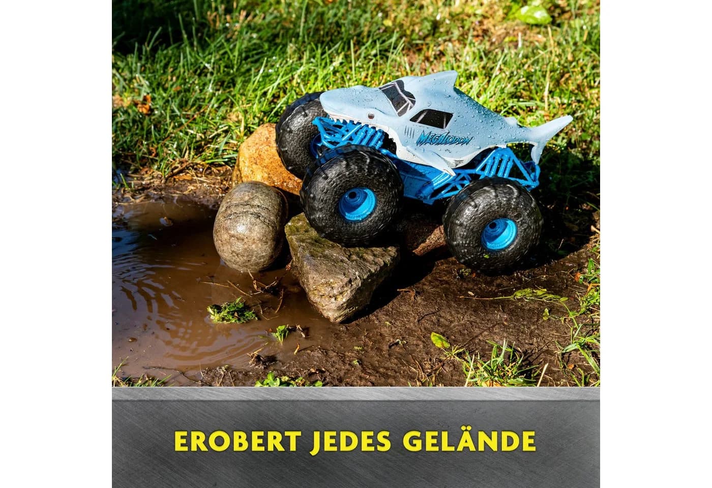 Spin Master RC-Auto Monster Jam Megalodon Storm Amphibienfahrzeug - Bild 3