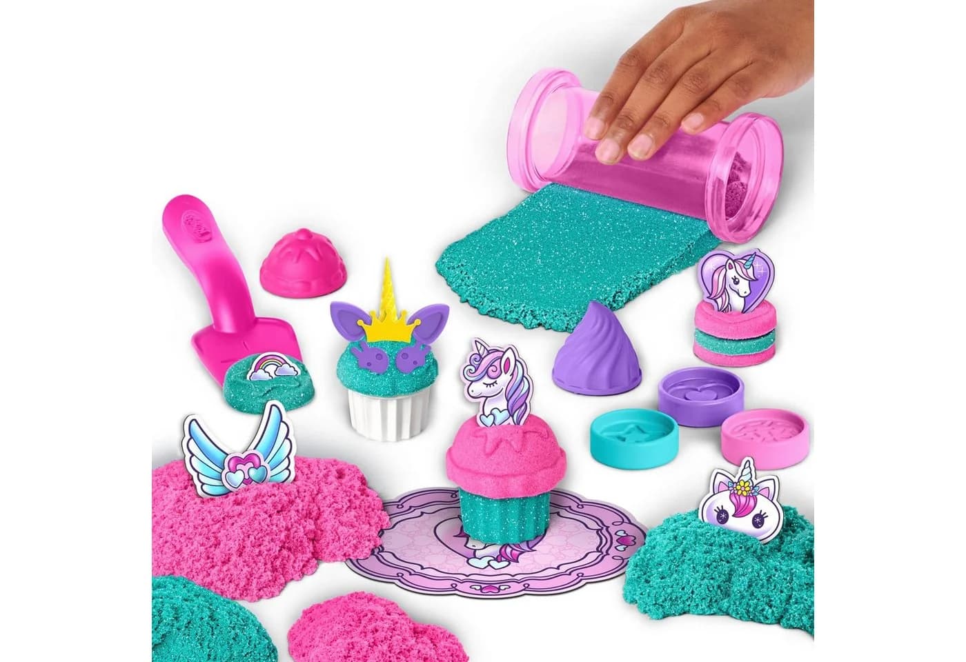Kreativset Einhorn Backstube mit Kinetic Sand - Bild 4