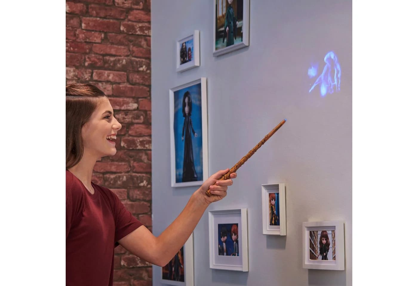 Spin Master Kreativset Wizarding World - Patronus-Projection-Zauberstab Hermine, mit Projektion - Bild 5