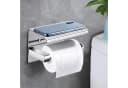 Moderner Toilettenpapierhalter aus Edelstahl Bild 1