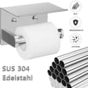 Moderner Toilettenpapierhalter aus 304-Edelstahl Bild 1