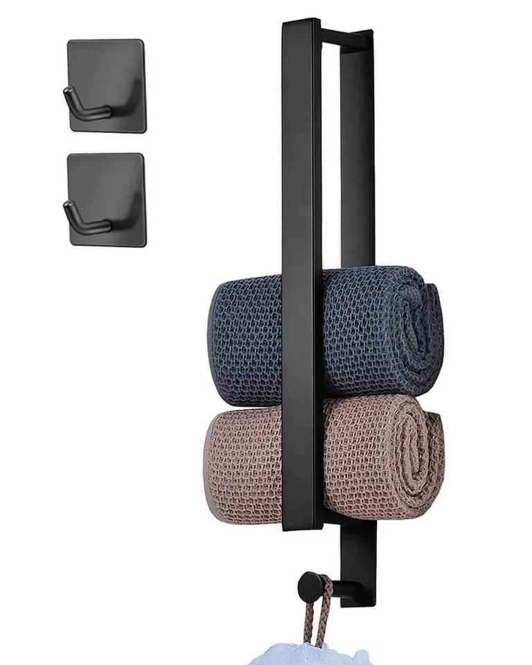 Moderner Handtuchhalter aus Edelstahl - Bild 2